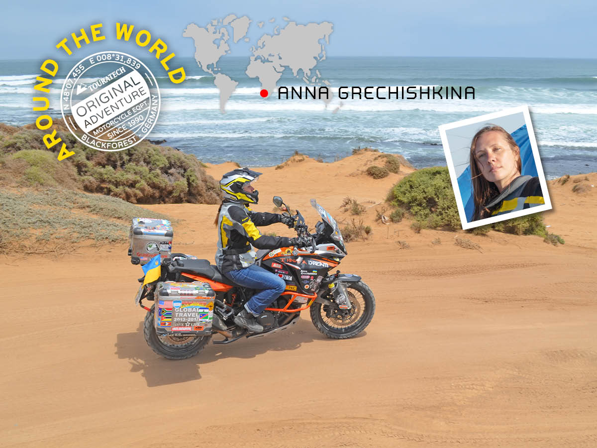 Constantly on the move - Anna Grechishkina | Around the World