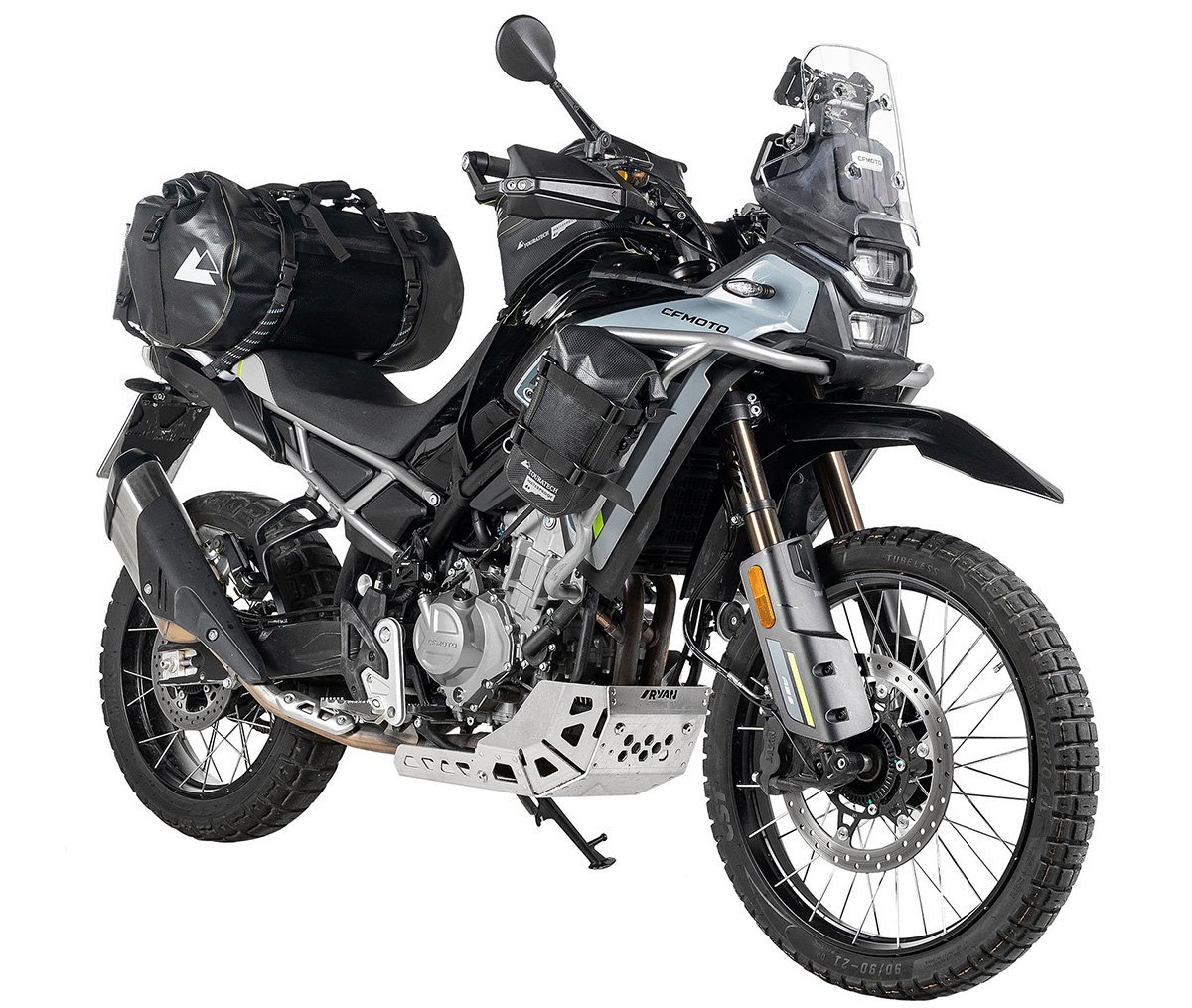 Touratech Suspension:  Technical Upgrade for CFMOTO 450MT and 800MT