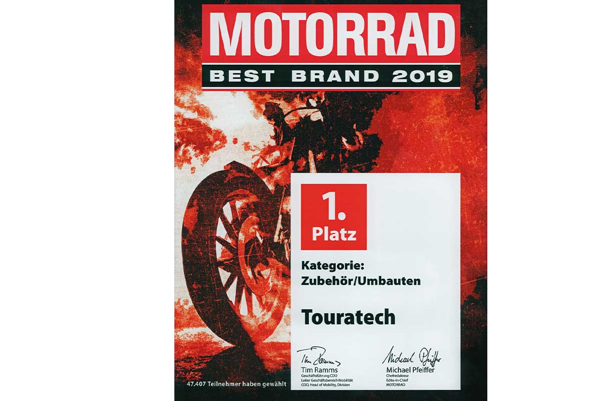 Touratech: Awarded!