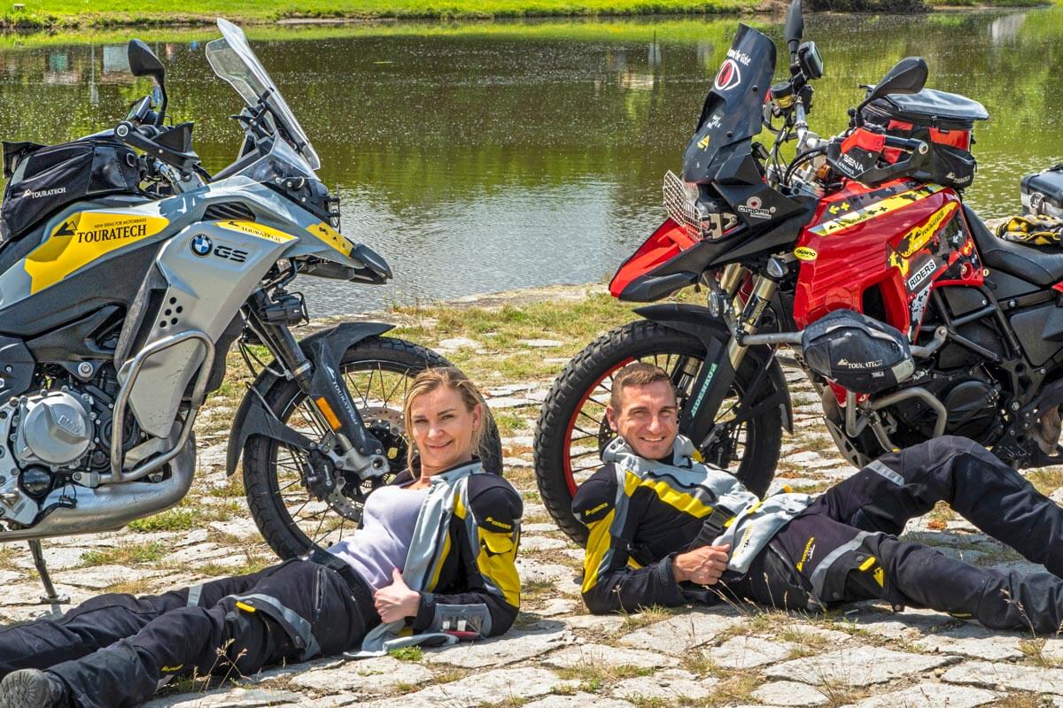 Motorbike around hot sale the world