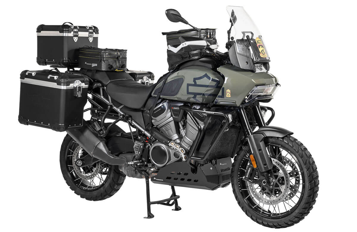 Touratech parts for the Harley-Davidson Pan America - Magazine