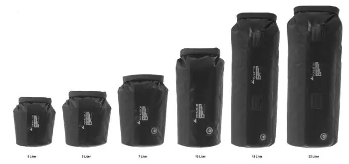 Dry bag PS17 with valve size M 7 litres black by Touratech Waterproof made by ORTLIEB Touratech Online shop for motorbike accessories