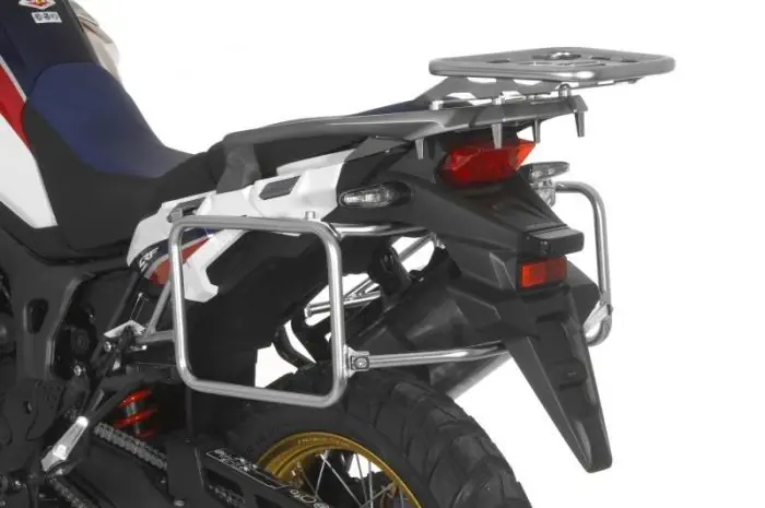 Stainless steel pannier rack for Honda CRF1000L Africa Twin 2015 2017 Touratech Online shop for motorbike accessories