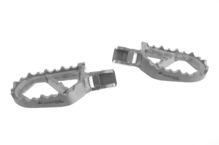 TOURATECHフォールディングシフトペダルF800GS F700 F650 Side Case Racks Stainless Steel - BMW F800GS, F700GS, F650GS