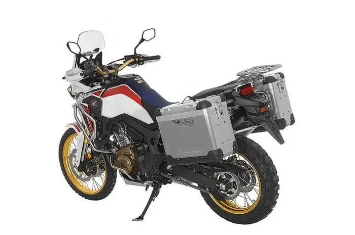 ZEGA Pro aluminium pannier system for Honda CRF1000L Africa Twin 2015 2017 Touratech Online shop for motorbike accessories
