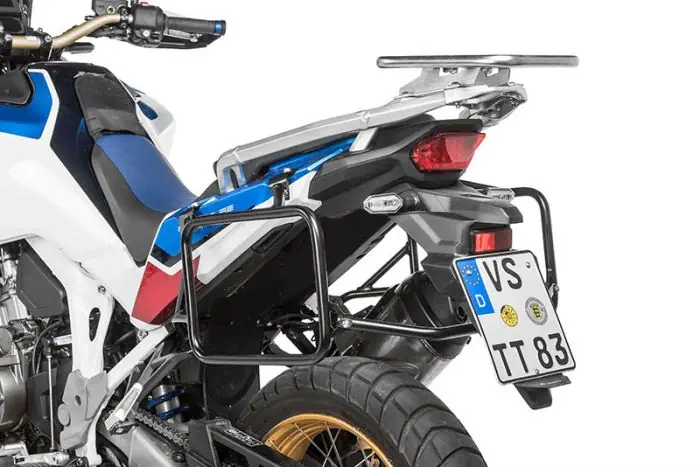 Stainless steel pannier rack black for Honda CRF 1100 L Africa Twin 2022 CRF1100L Adventure Sports