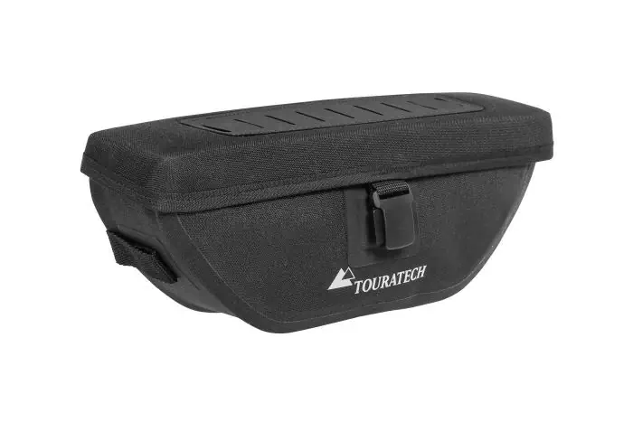 Small motorcycle handlebar bag clearance