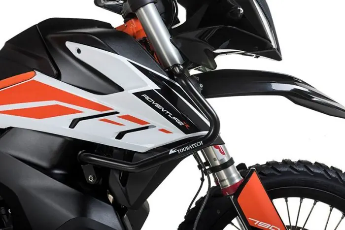 Stainless steel fairing crash bar black for KTM 890 Adventure 890 Adventure R 790 Adventure 790 Adventure R