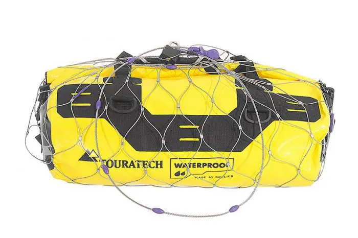 PacSafe 85 steel net for luggage for 55 85 L. for RackPack L Touratech Online shop for motorbike accessories