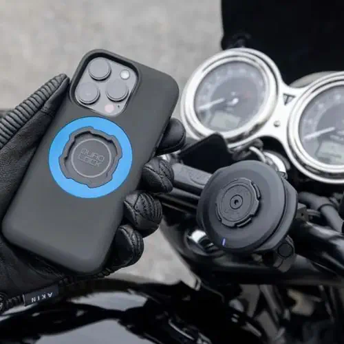 Quad lock wireless charging head for motorcycle on sale