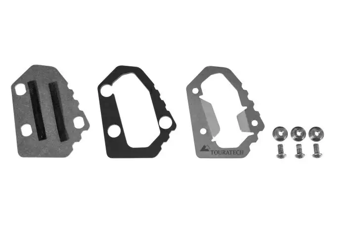 Side stand base extension for BMW R1300GS/ Adventure with