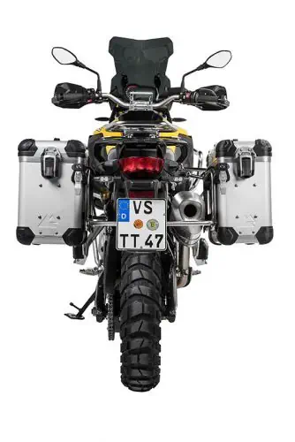 Bmw f750gs panniers clearance