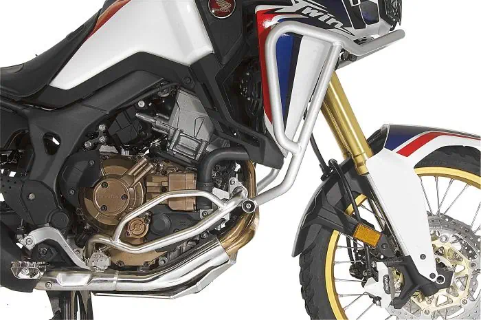 Mount for Touratech engine crash bar with original crash bar for Honda CRF1000L Africa Twin