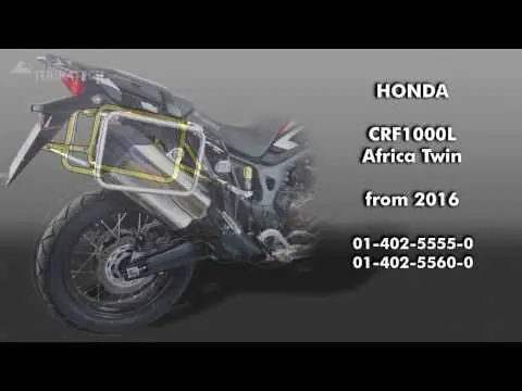 Stainless steel pannier rack for Honda CRF1000L Africa Twin (2015 
