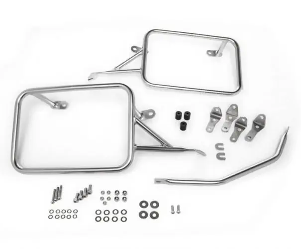 Stainless steel pannier rack for BMW R1250GS R1250GS Adventure R1200GS LC R1200GS Adventure LC Touratech Online shop for motorbike accessories
