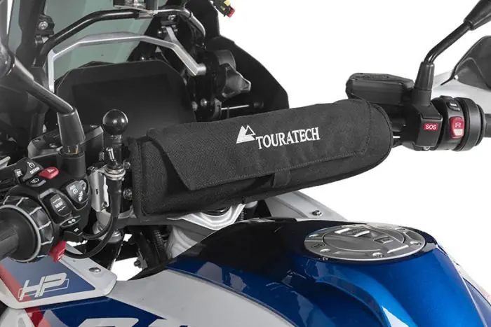 R1200gs handlebar bag outlet