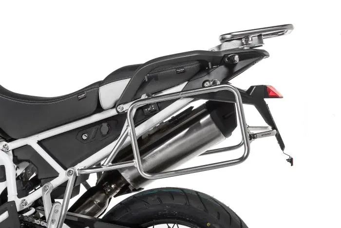 Stainless steel pannier rack clearance