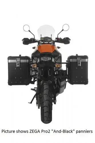 ZEGA Pro aluminium pannier system for KTM 1050 Adventure 1090 Adventure 1290 Super Adventure 1190 Adventure 1190 Adventure R