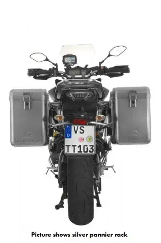 ZEGA Mundo aluminium pannier system for Yamaha MT 09 Tracer 2015 2017 Touratech Online shop for motorbike accessories